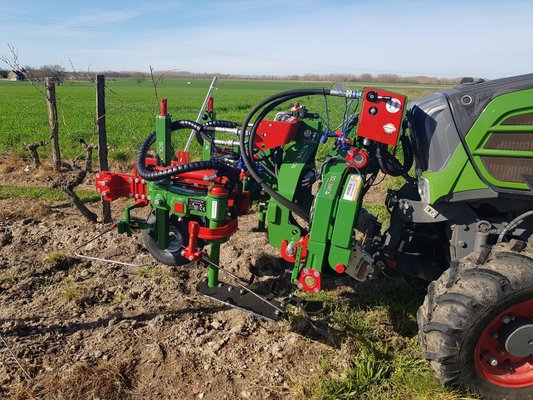 INTERCEPS - Enjambeur - PRECICEP 300 HYDRAULIQUE