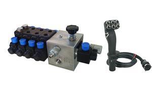 ROGNEUSE - Option rogneuse - Distributeur électrohydraulique 8 fonctions