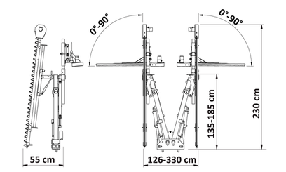 ROGNEUSE - Rogneuse à sections - CMT2-600